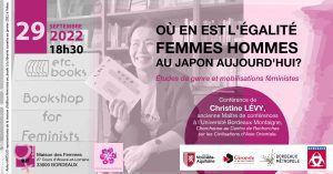 égalité femmes homme japon Christine Lévy