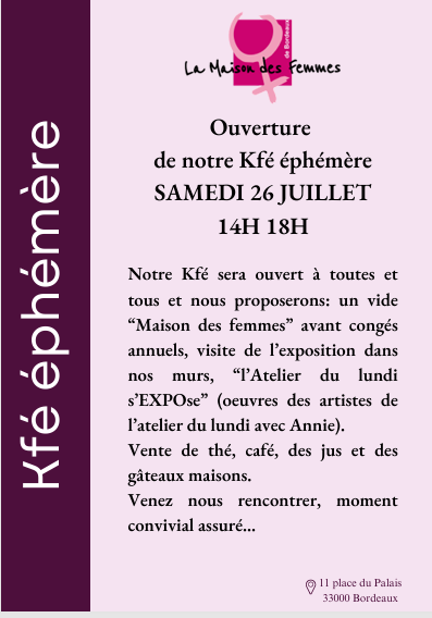 KFÉ ÉPHÉMÈRE